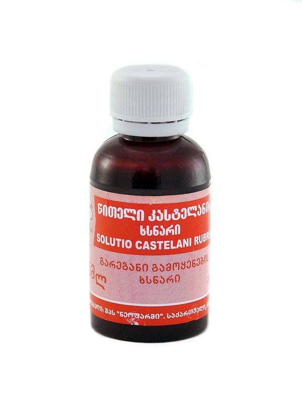 კასტელანი წითელი - Castelane red 25მლ. ფლაკონი
