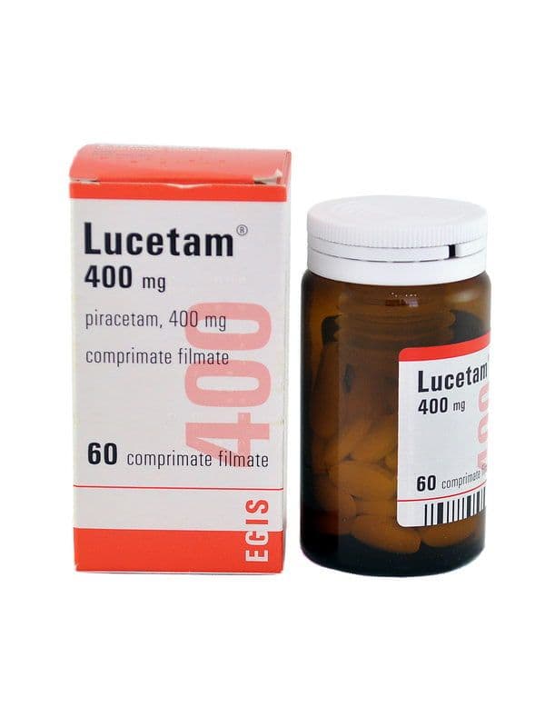 ლუცეტამი - Lucetam 400მგ. 60 ტაბლეტი