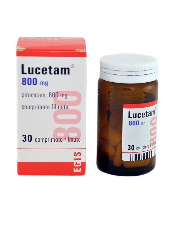 ლუცეტამი - Lucetam 800მგ. 30 ტაბლეტი