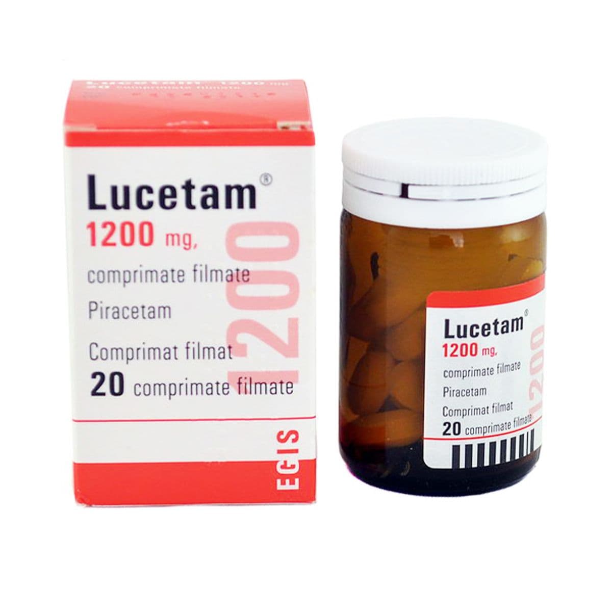 ლუცეტამი - Lucetam 1200მგ. 20 ტაბლეტი