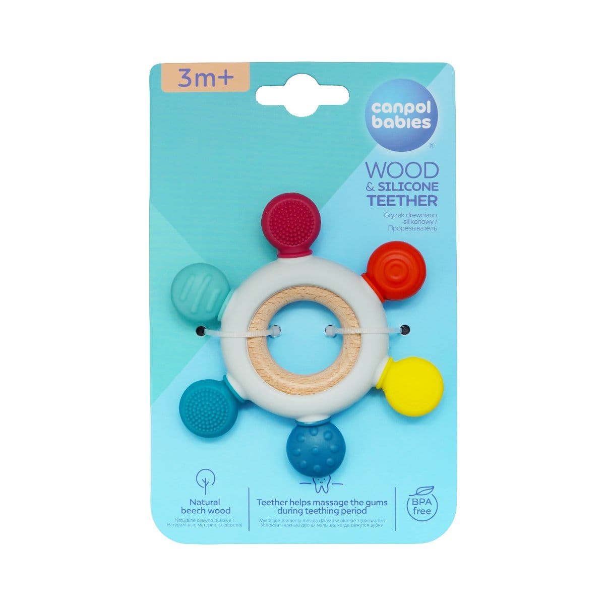 ღრძილების მასაჟორი საჭე 80/305 კანპოლი - Canpol