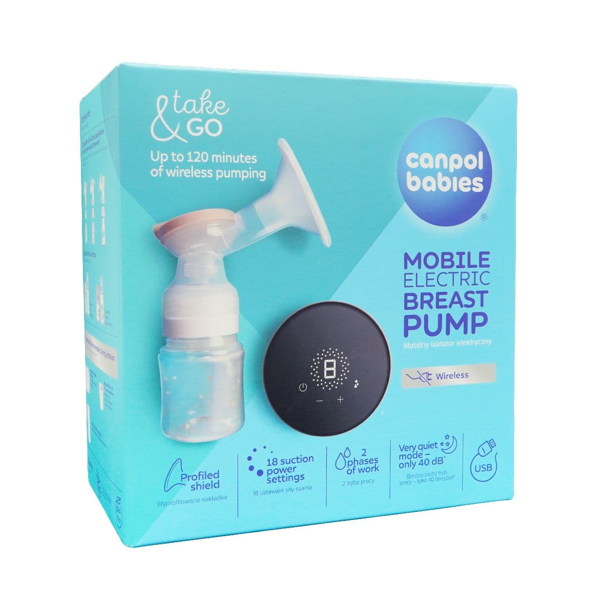 რძის ელექტრო გამოსაწველი 12/211 კანპოლი - Canpol