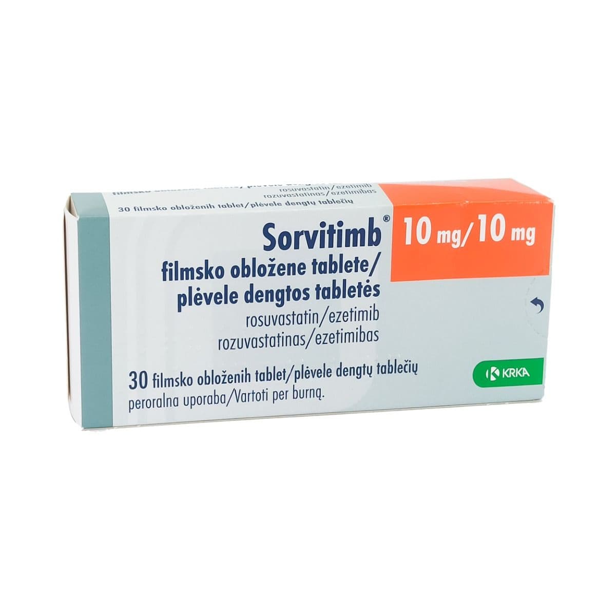 Sorvitimb - სორვიტიმბი 10/10მგ 30 ტაბლეტი