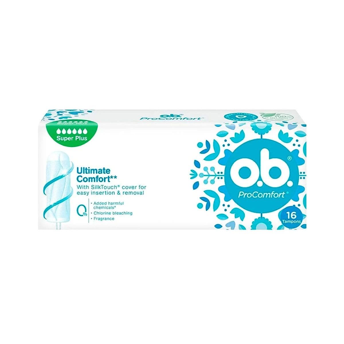 ტამპონი პროკომფორტ სუპერ პლუსი 16 ცალი 7830 ო.ბი - O.B
