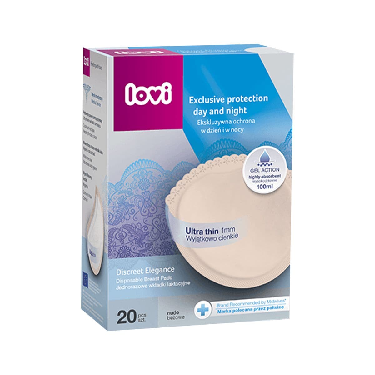 მკერდის საფენი 20 ცალი 19/610 კანპოლი - Canpol