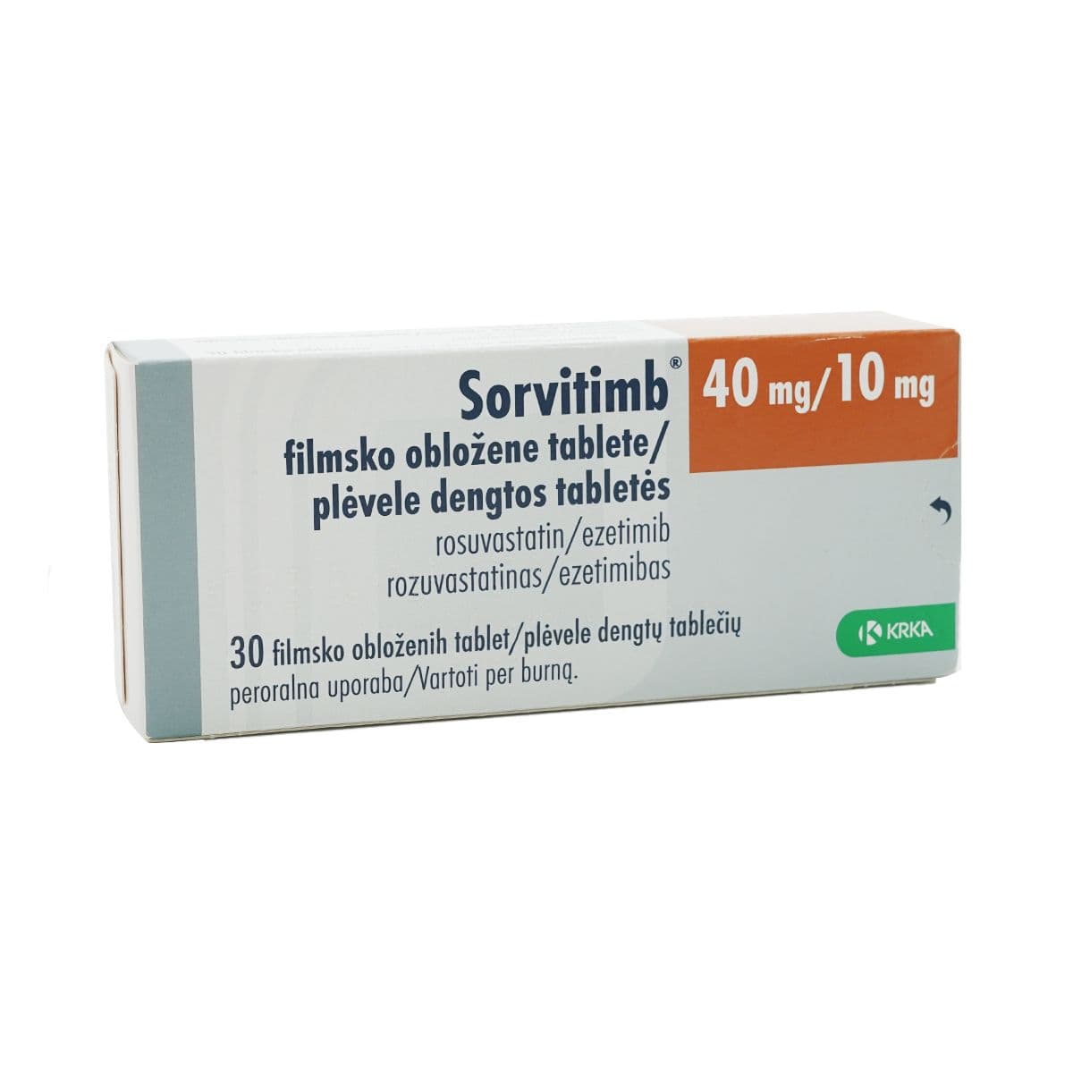 Sorvitimb - სორვიტიმბი 40/10მგ 30 ტაბლეტი