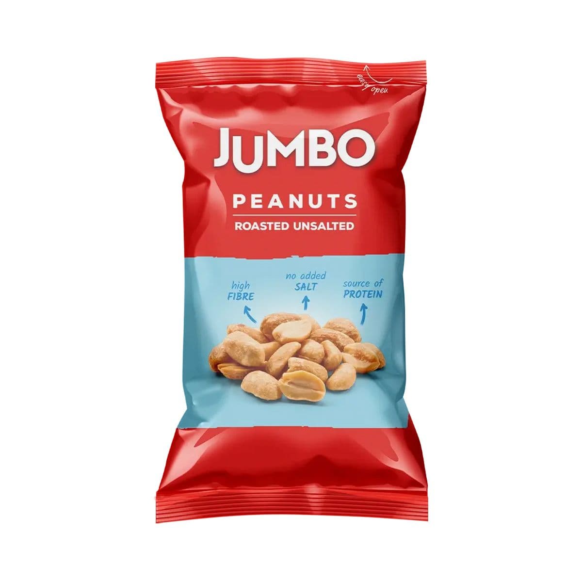 მოხალული არაქისი უმარილო 80 გ 2690 ჯამბო - Jumbo