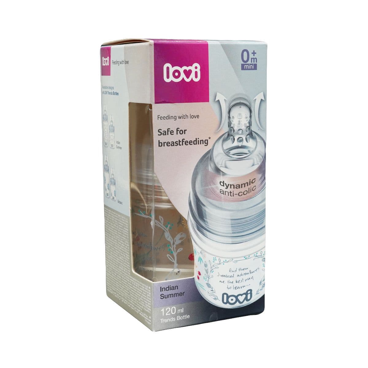 ბოთლი პლასტმასის Trends 120მლ 21/582 კანპოლი - Canpol