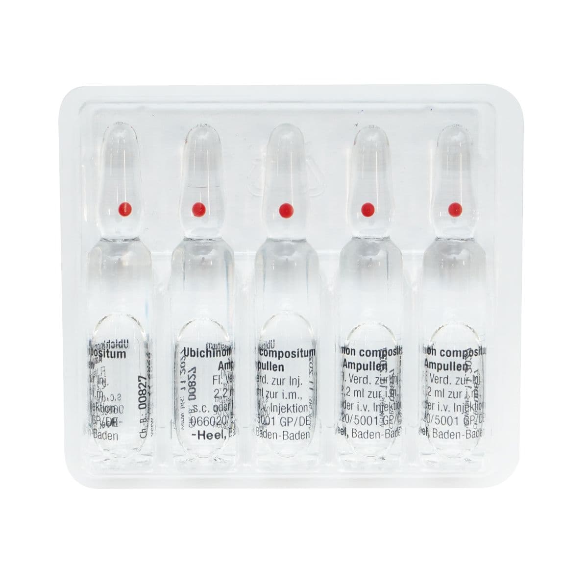 უბიქინონ კომპოზიტუმ - Ubichnon Compositum Ampullen 5 ამპულა