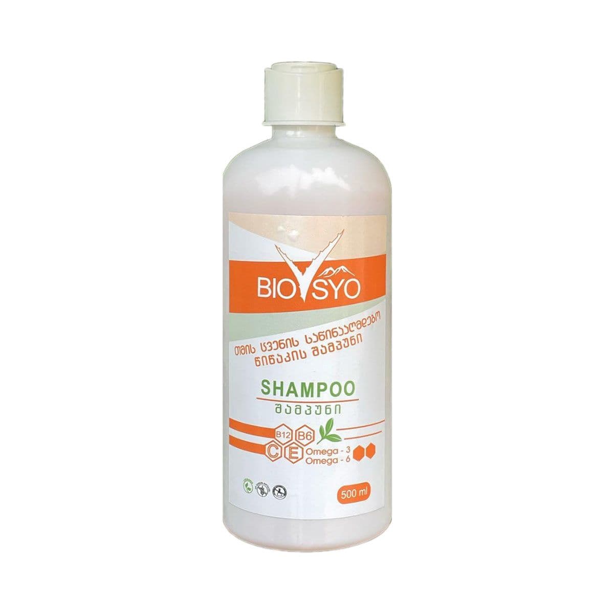 თმის ცვენის შამპუნი 500მლ 8277 ბიოსიო - Biosyo