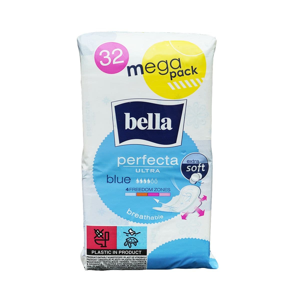 საფენი უქსოვადი მასალის ზედაპირით 4 წვეთი 32 ცალი 5277 ბელა- Bella