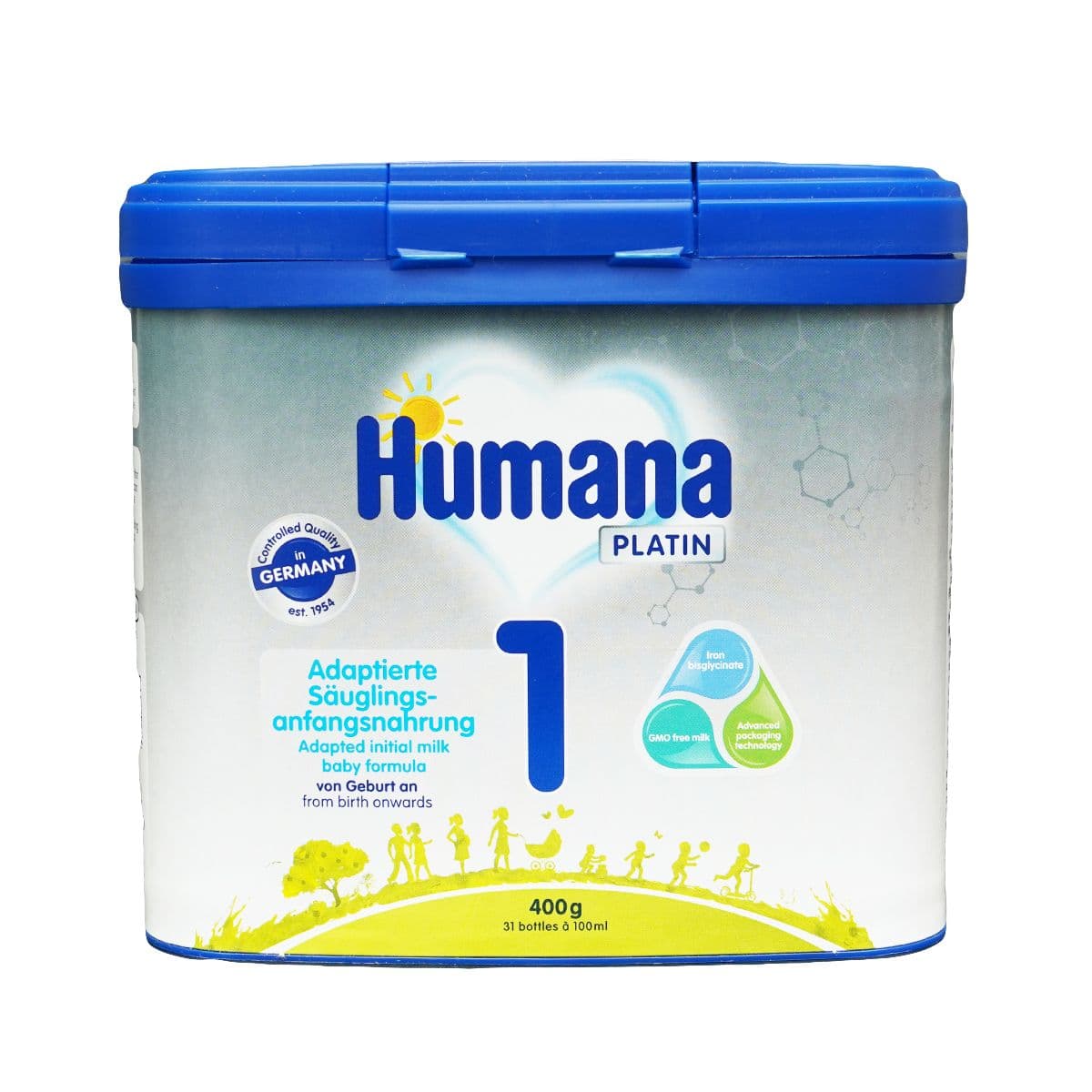 რძის ნაზავი 1 პლატინუმი MP 400გ 8360 ჰუმანა - Humana