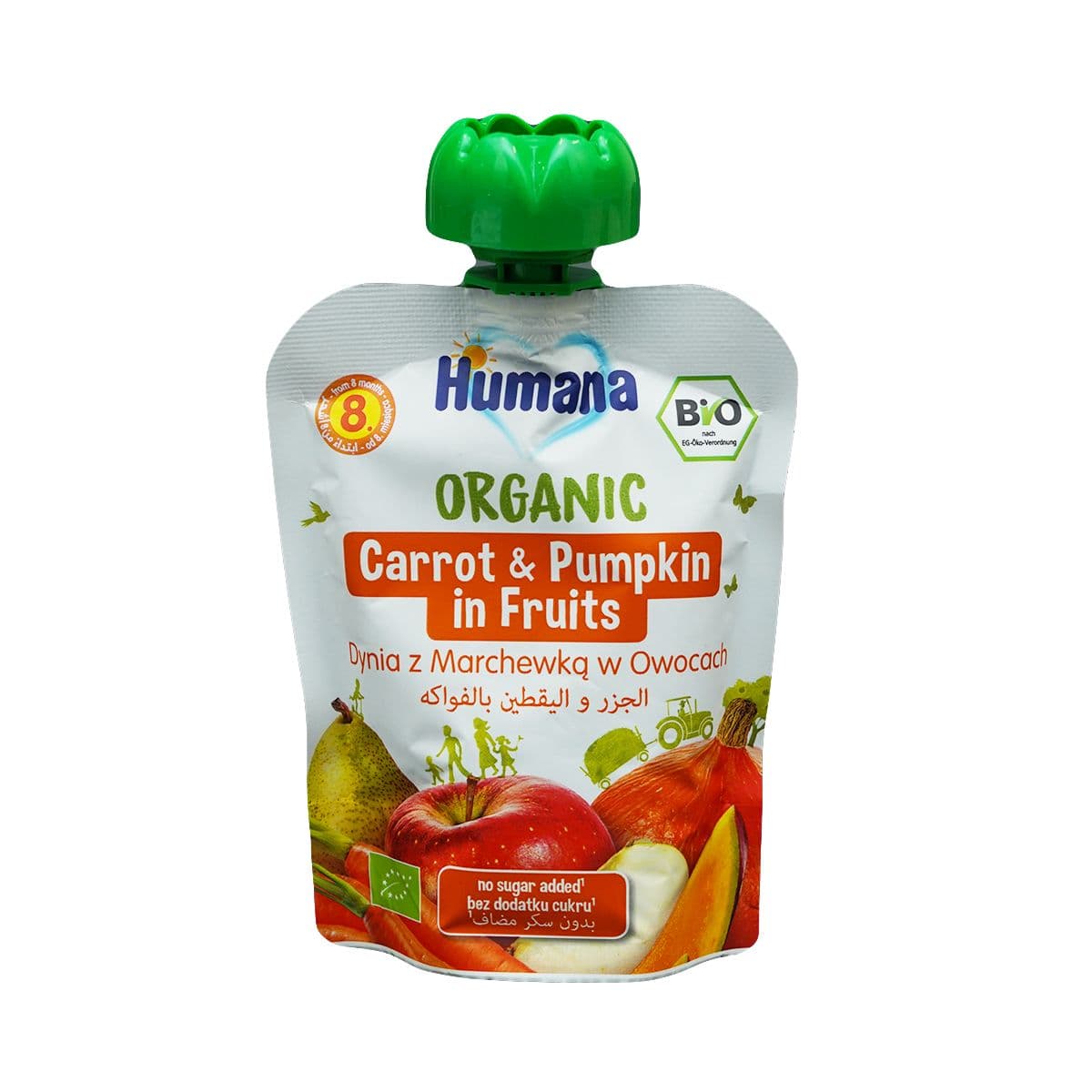 პაუჩი სტაფილო გოგრა და ხილი 6101 ჰუმანა - Humana