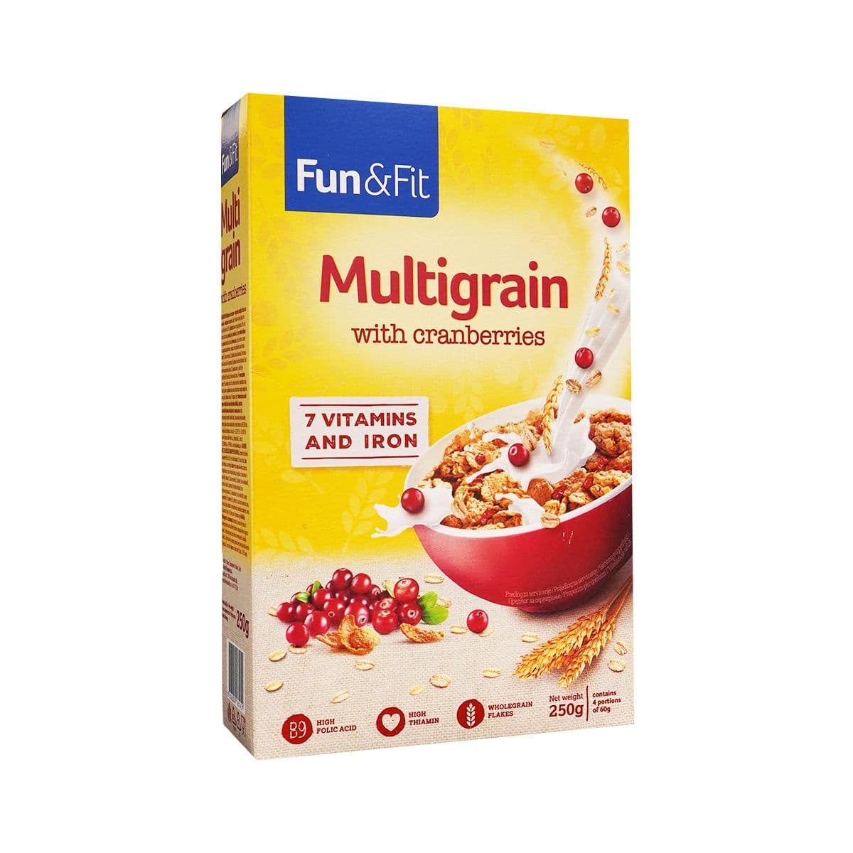 მიუსლი მოცვით 250 გ 1451 ფან ენდ ფიტ - Fun and Fit