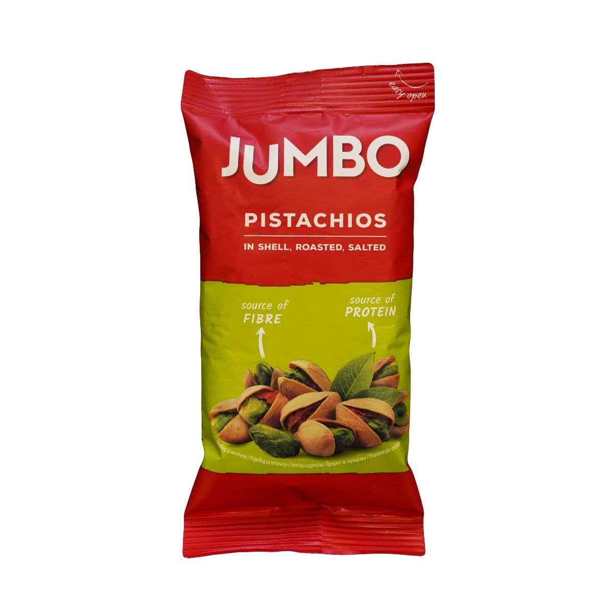 მოხალული ფისტა მარილით 75 გ 7175 ჯამბო - Jumbo