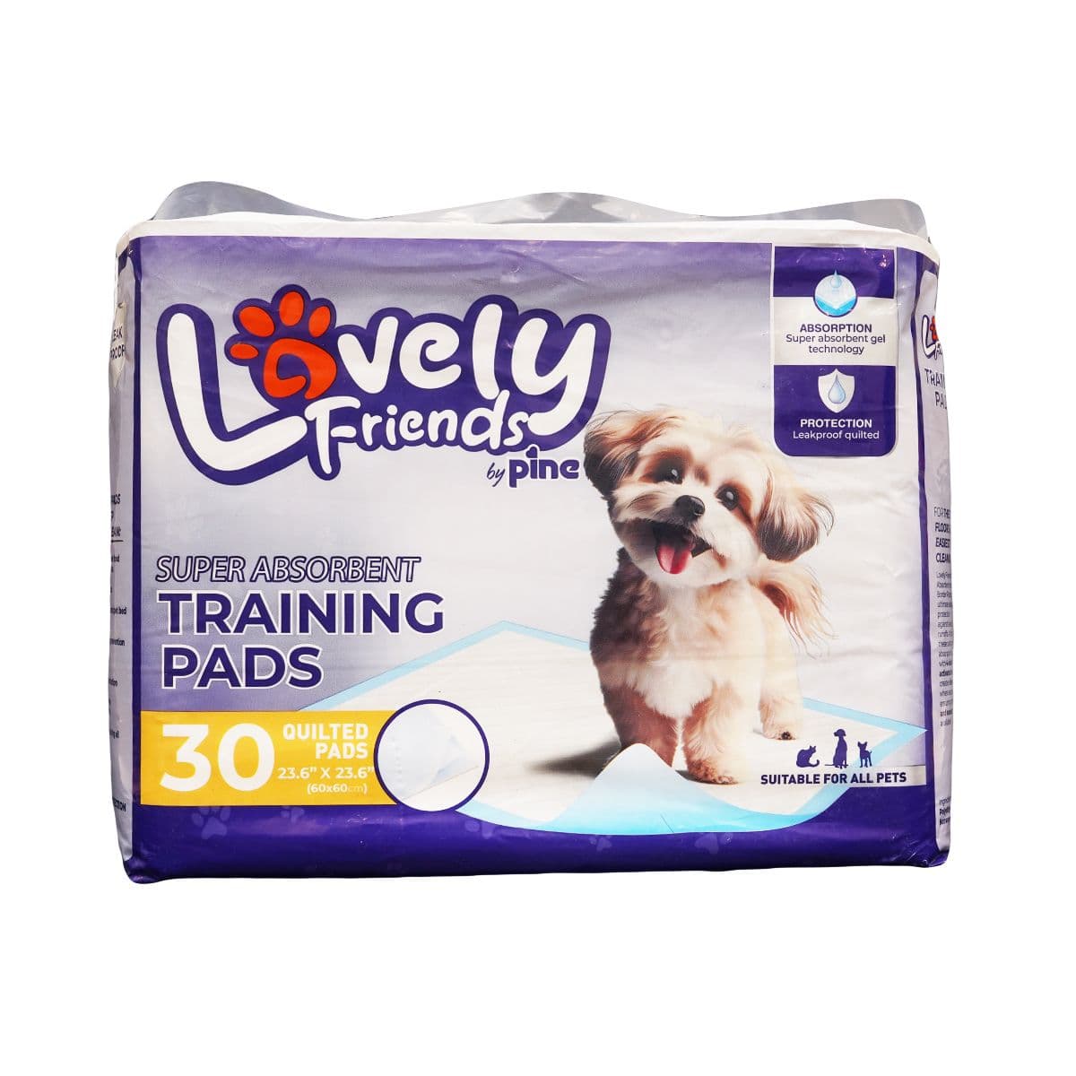 ძაღლის ზეწარი 60x60 30 ცალი 6738 ფაინი - Pine