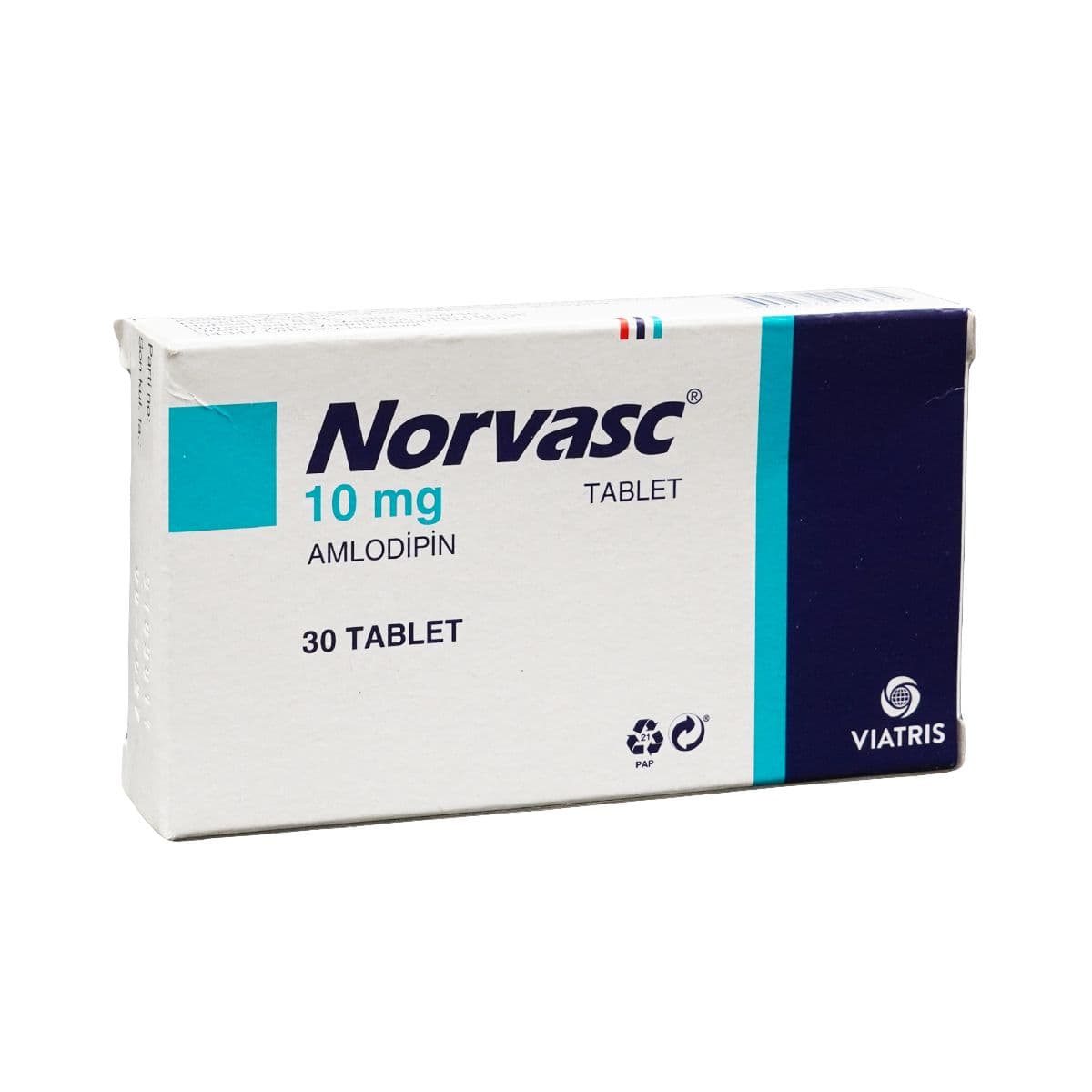 ნორვასკი - Norvasc 10მგ 30 ტაბლეტი
