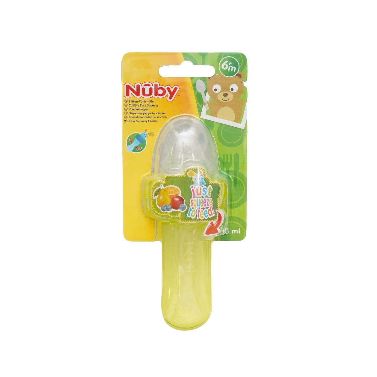 ფაფის და პიურის ბოთლი 5577 ნუბი - Nuby