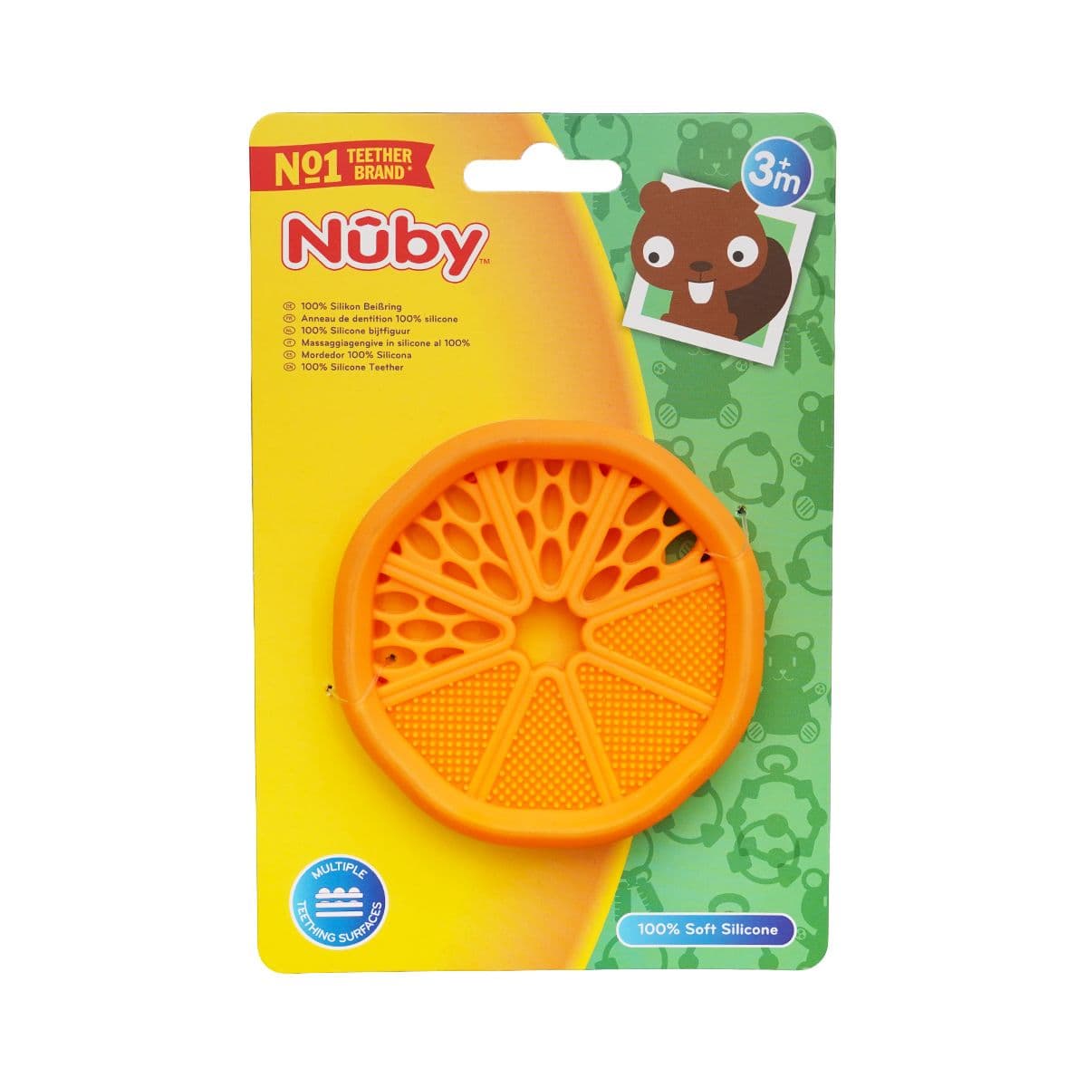 ღრძილების მასაჟორი 3 თვიდან 06007 ნუბი - Nuby
