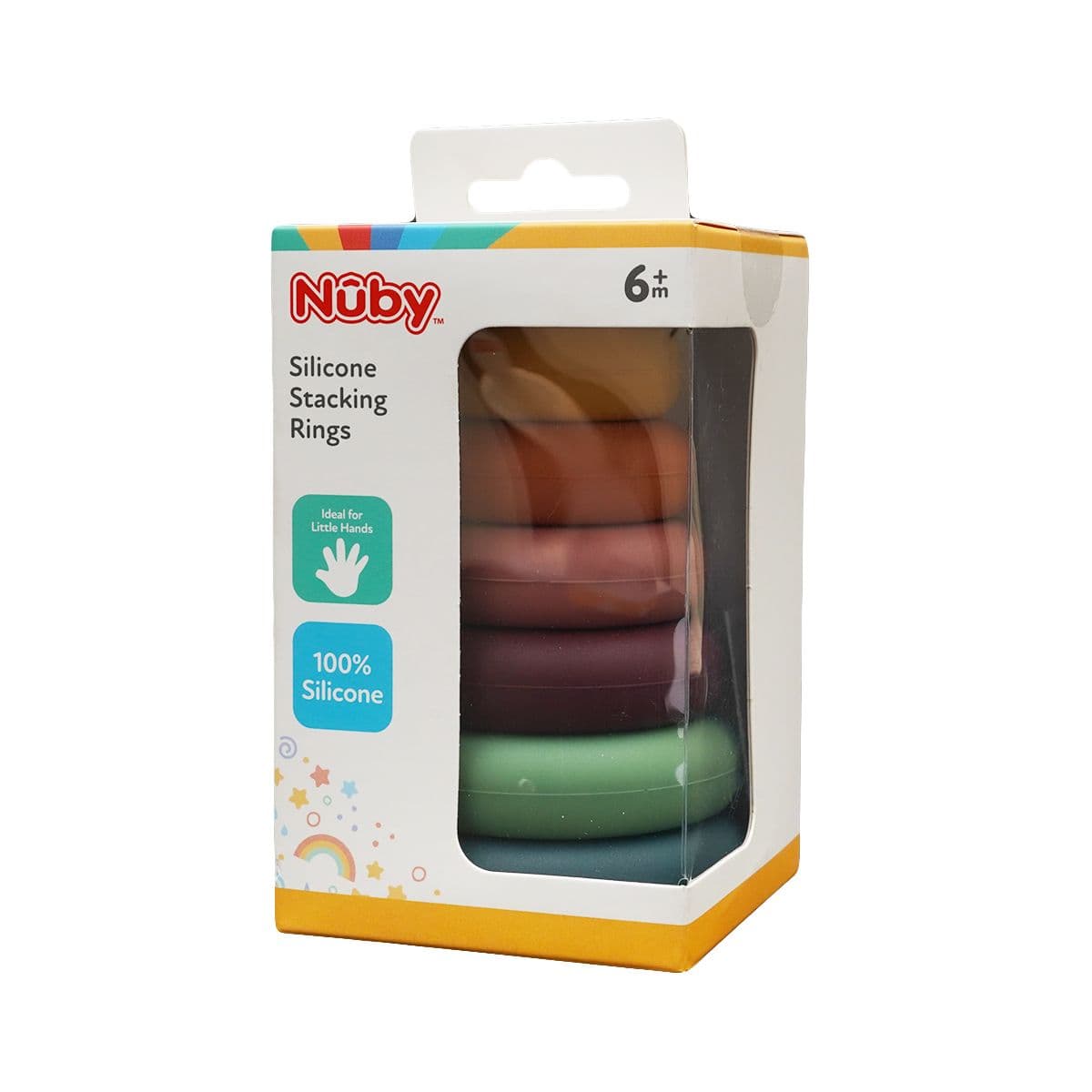 სილიკონის პირამიდა 6 თიდან 06018 ნუბი - Nuby