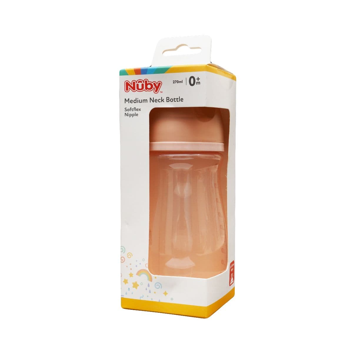 საკვების ბოთლი 0 თვიდან 270მლ 03007 ნუბი - Nuby