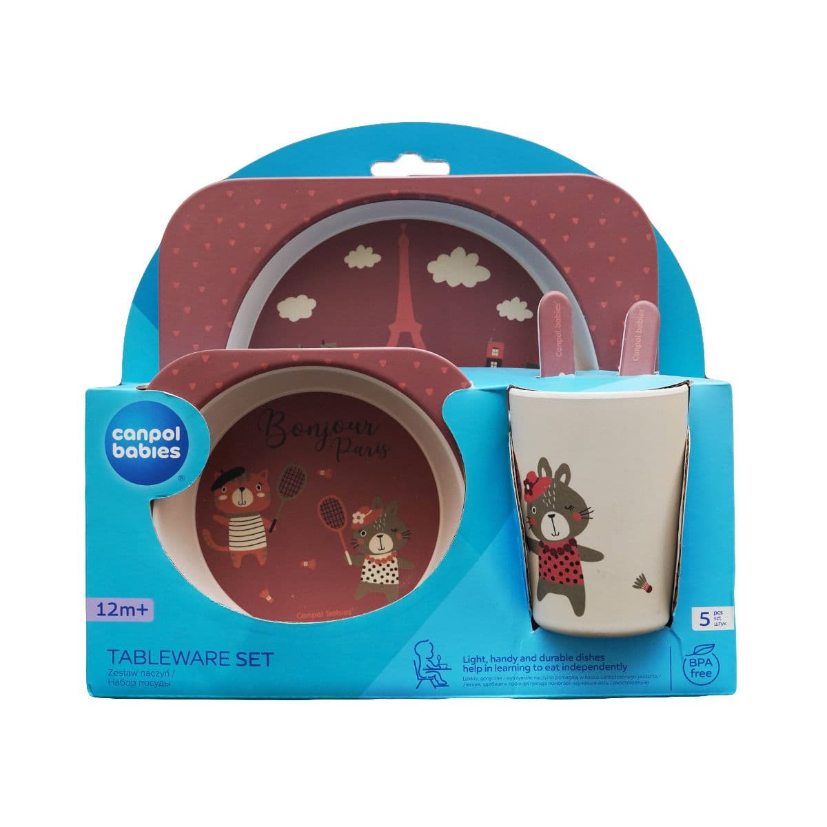 ჭურჭლის ნაკრები 5 ცალი 9/227 კანპოლი - Canpol