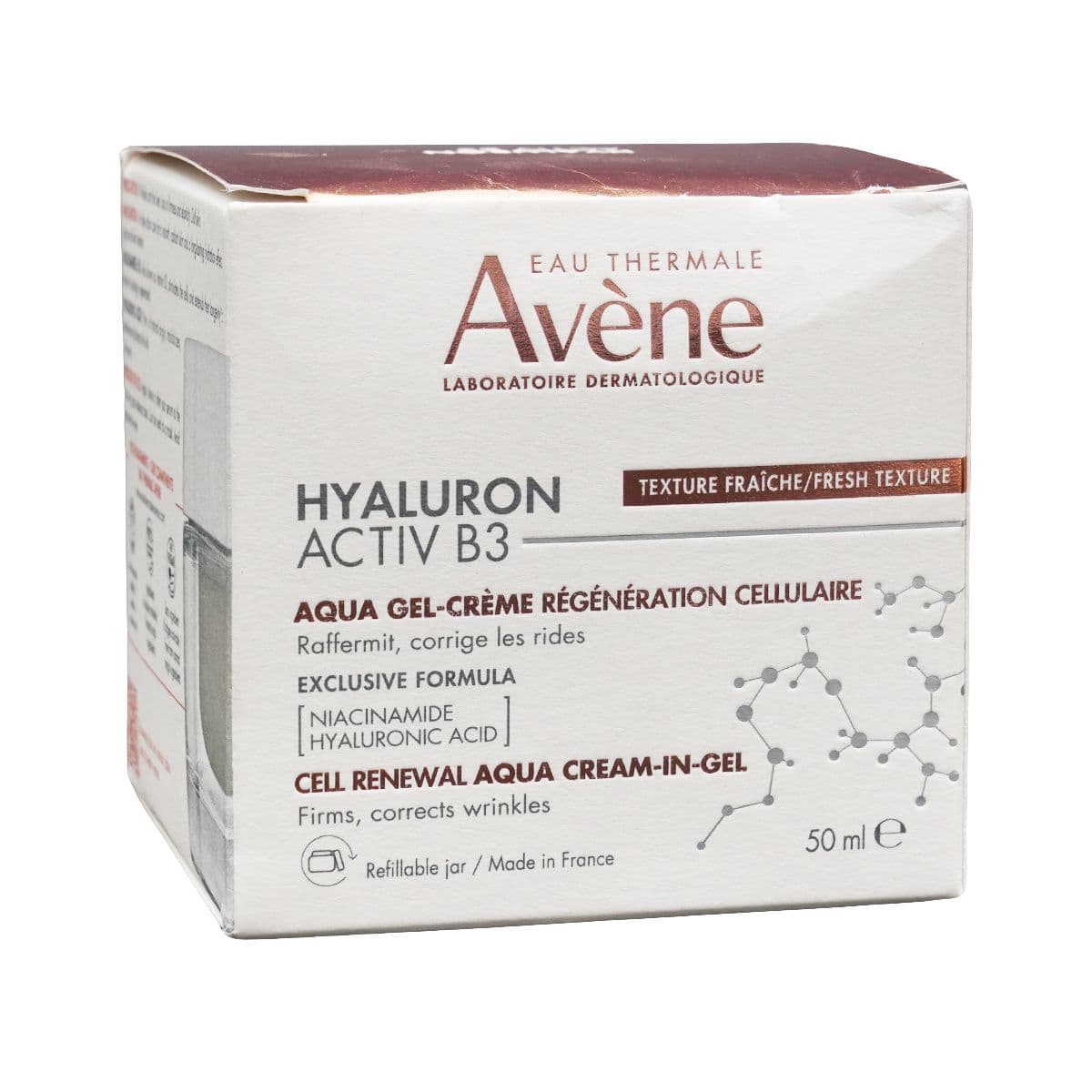 სახის ნაოჭების საწინააღმდეგო დღის გელ-კრემი 50მლ 3408 ავენი - Avene