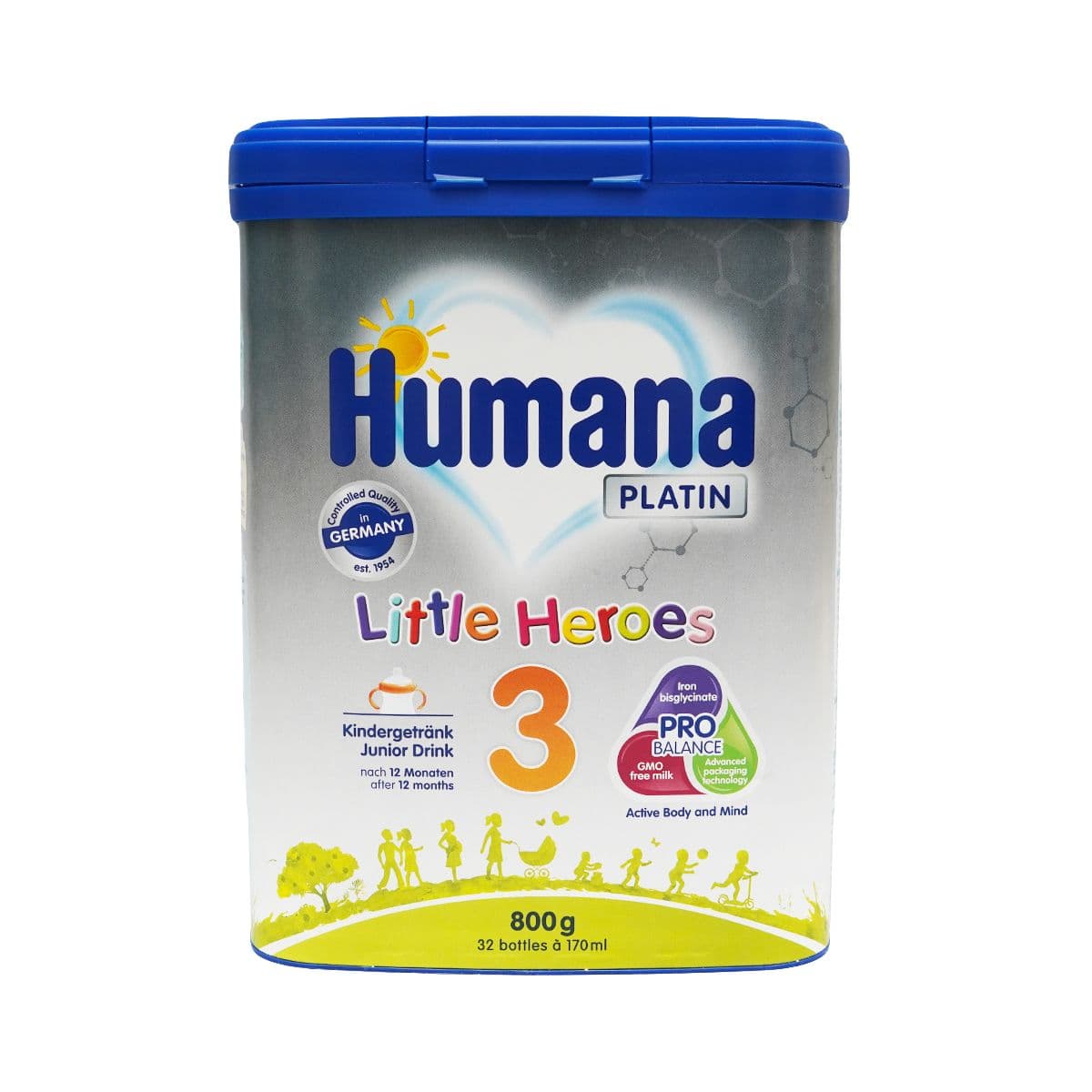 რძის ნაზავი 3 პლატინუმი MP 800გ 8414 ჰუმანა - Humana