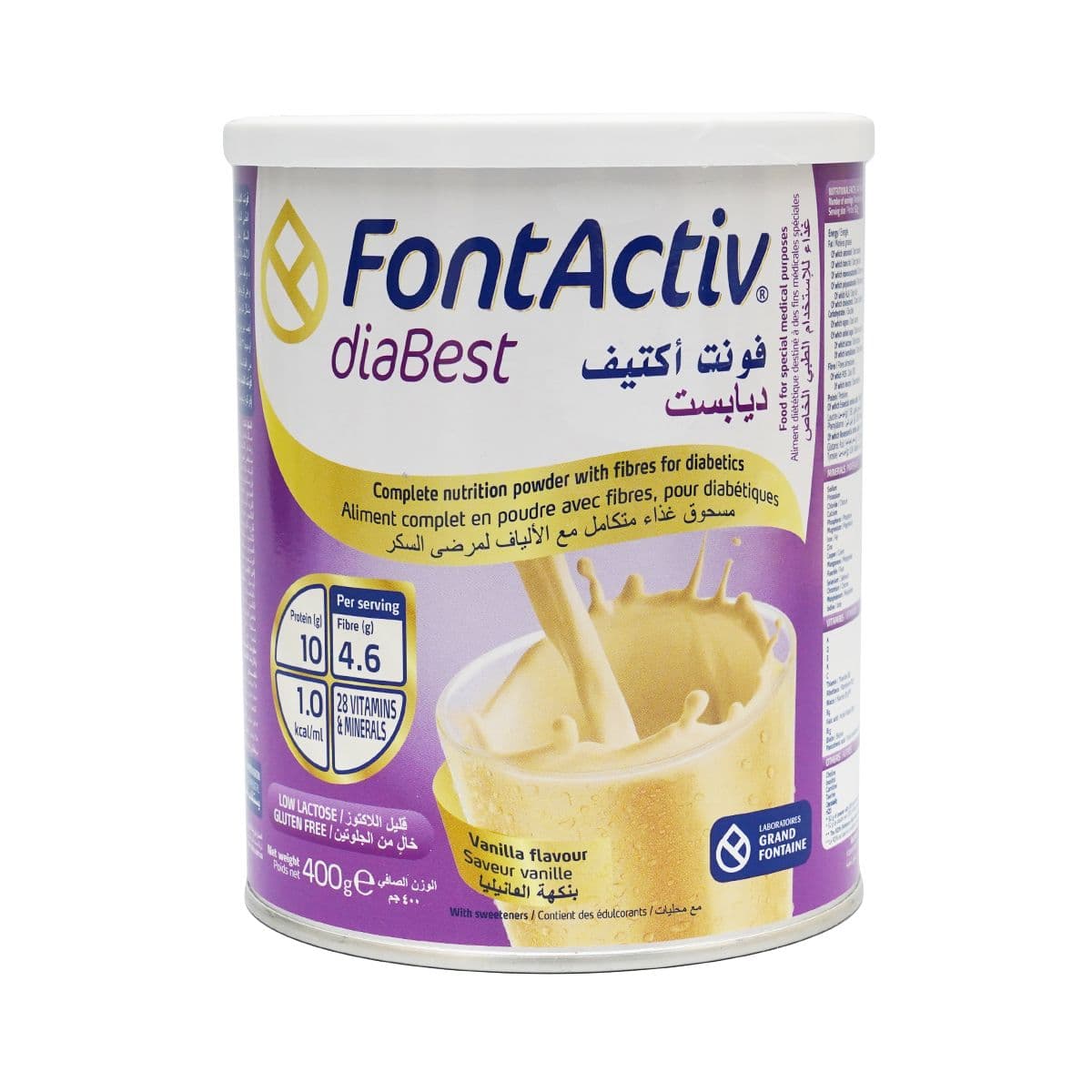 ფონტაქტივი - Fontactiv დიაბესტი ვანილი 400გ