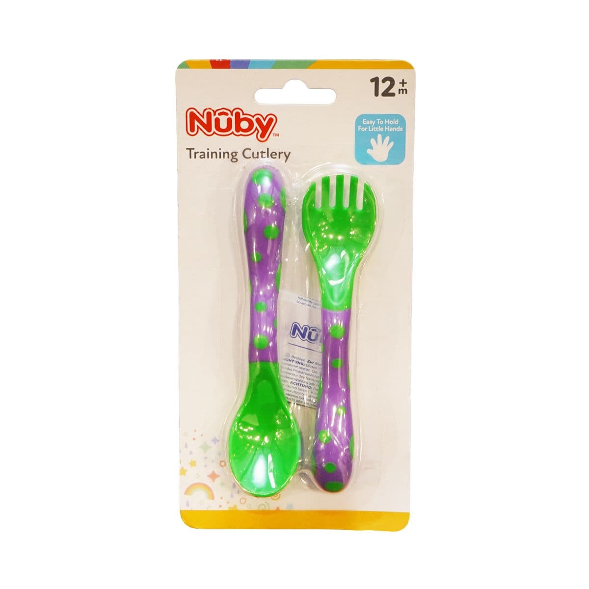 ჩანგალი და კოვზი 2561 ნუბი - Nuby