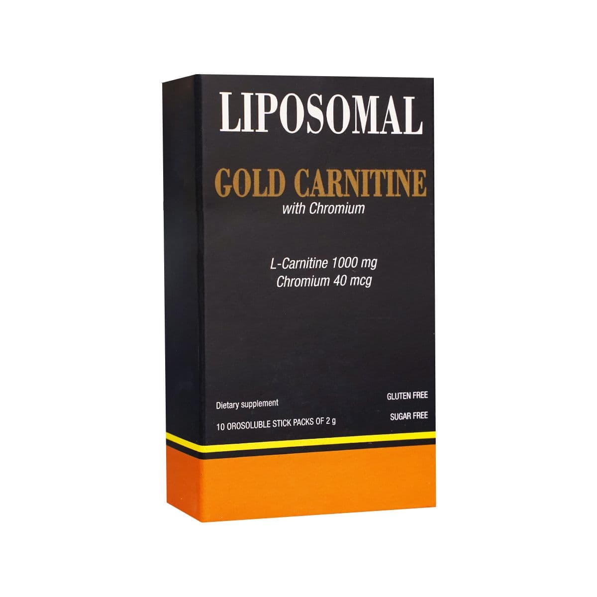 გოლდ კარნიტინი ქრომით 10 პაკეტი ლიპოსომალი - Liposomal