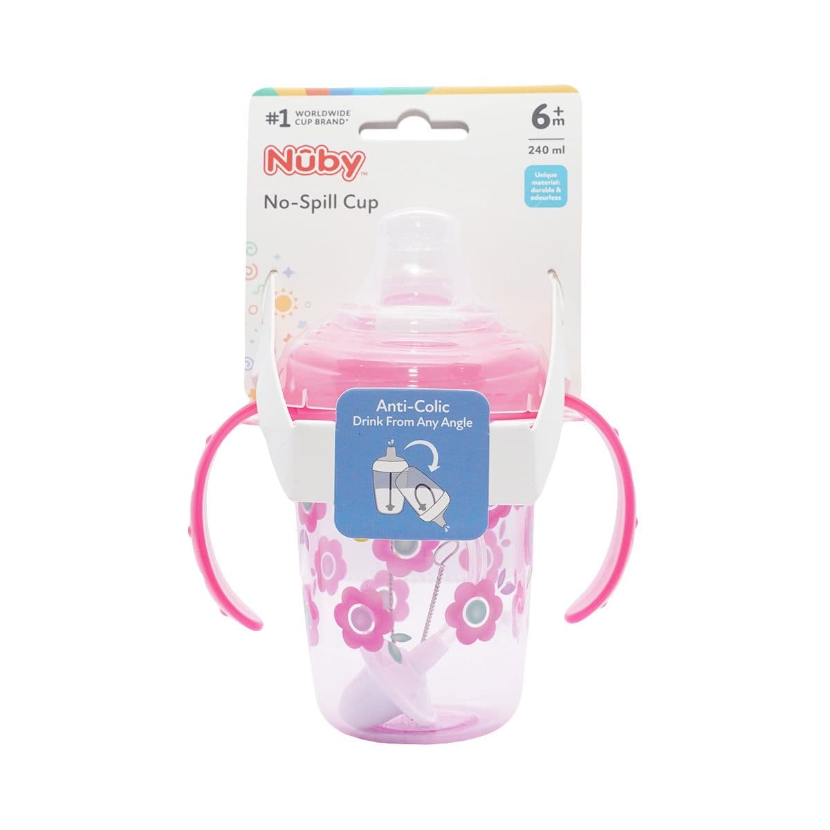 ორსახელურიანი ჭიქა 4016 ნუბი - Nuby