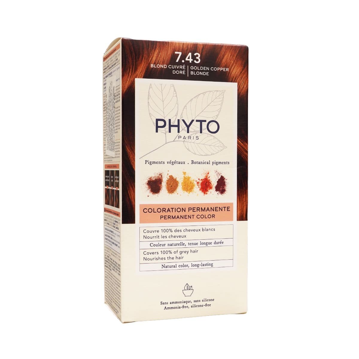 თმის საღებავი 7.43 4604 ფიტო - Phyto