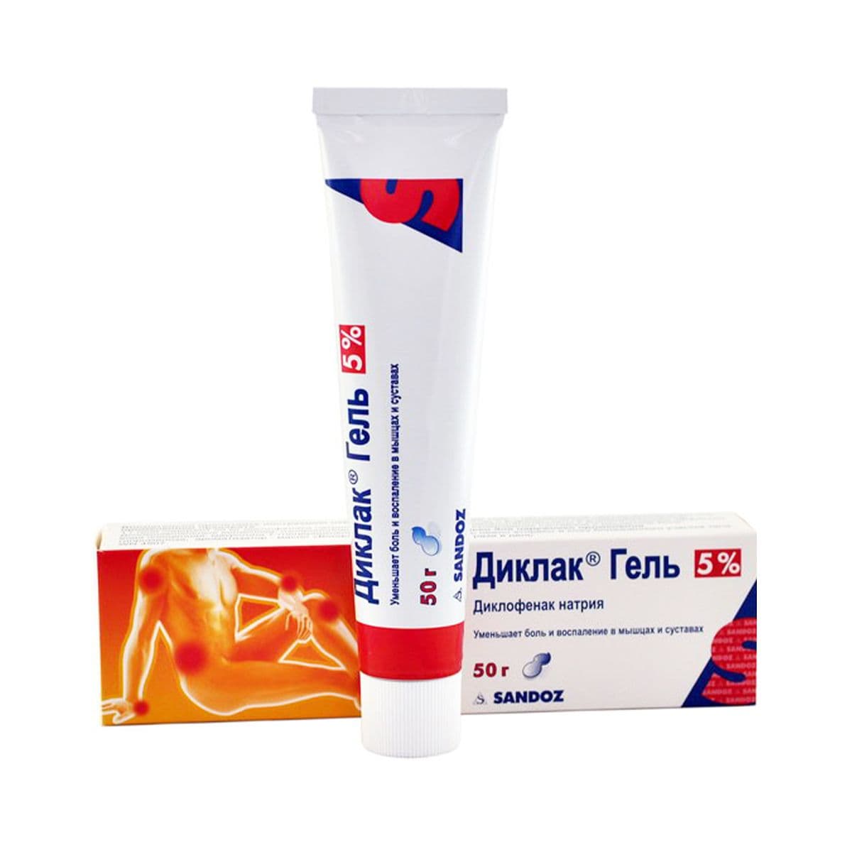დიკლაკი - Diclac გელი 5% 50გ