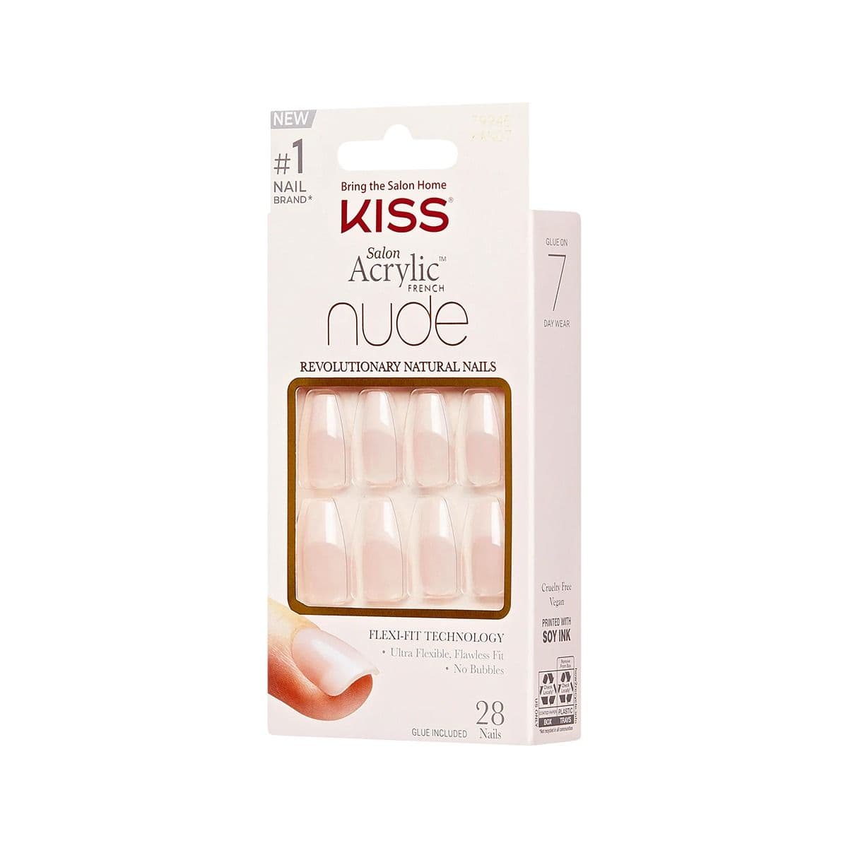 ხელოვნური ფრჩხილები Leilani 9453 ქისი - Kiss