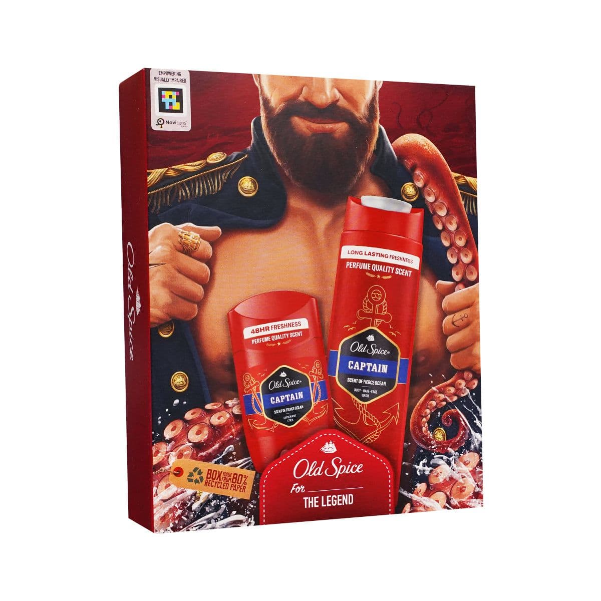 შხაპის გელი Captain 0330 ოლდ სპაის - Old Spice