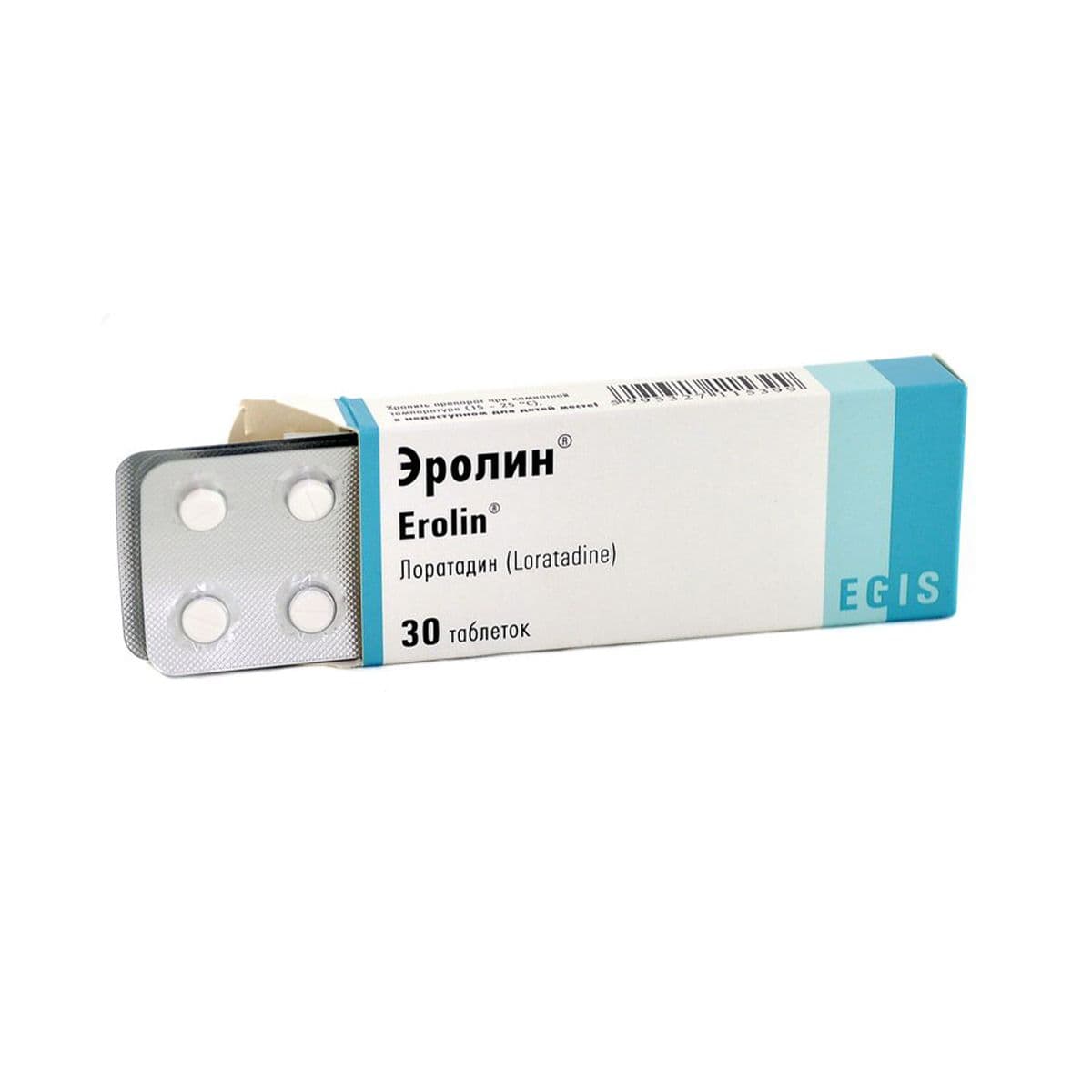 ეროლინი - Erolin 10მგ 30 ტაბლეტი