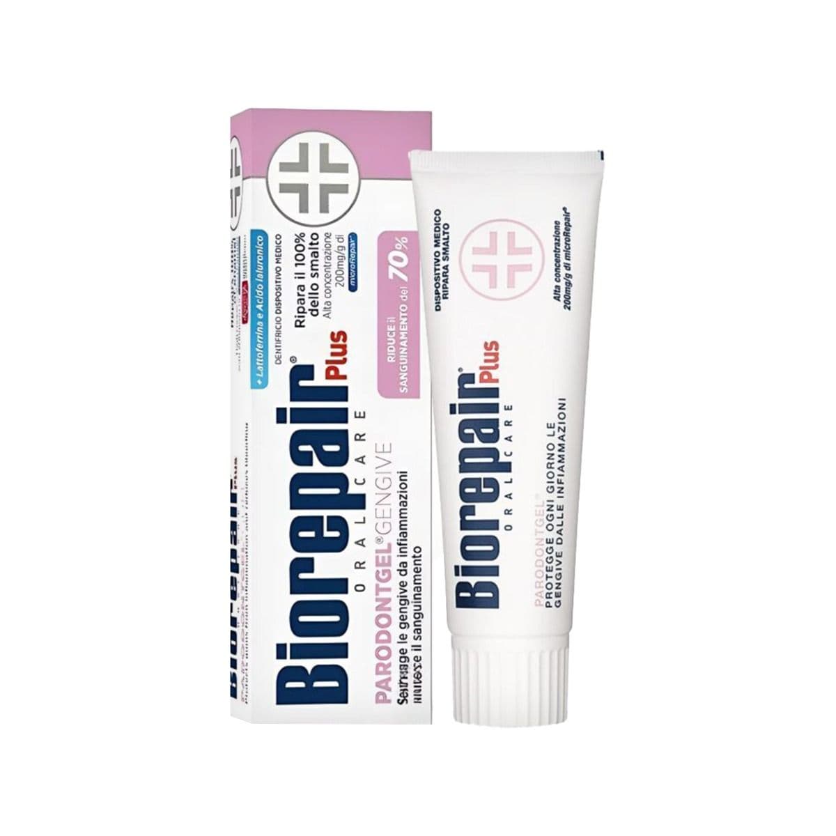 კბილის პასტა plus პაროდონტგელი 75 მლ 2248 ბიორეპაირი - Biorepair