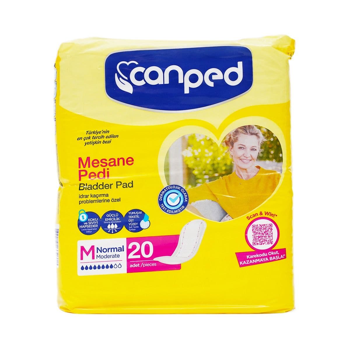 უროლოგიური საფენი M 20 ცალი 0378 ქანპედი - Canped