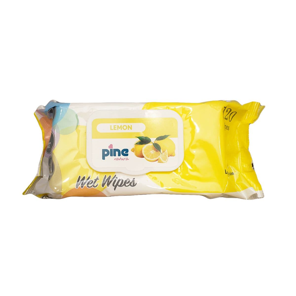 საბავშვო სველი ხელსახოცი ლიმონი 120 ცალი 6943 ფაინი - Pine