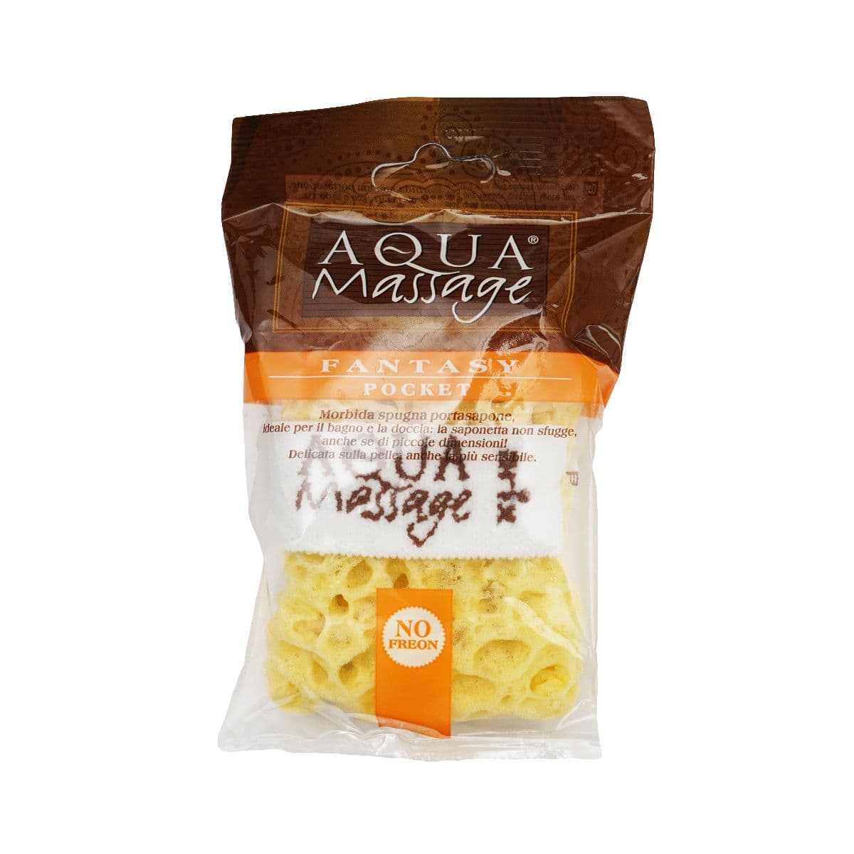 ღრუბელი საპნის ჩასადებით 9548 აქვა მასაჟი - Aqua Massage