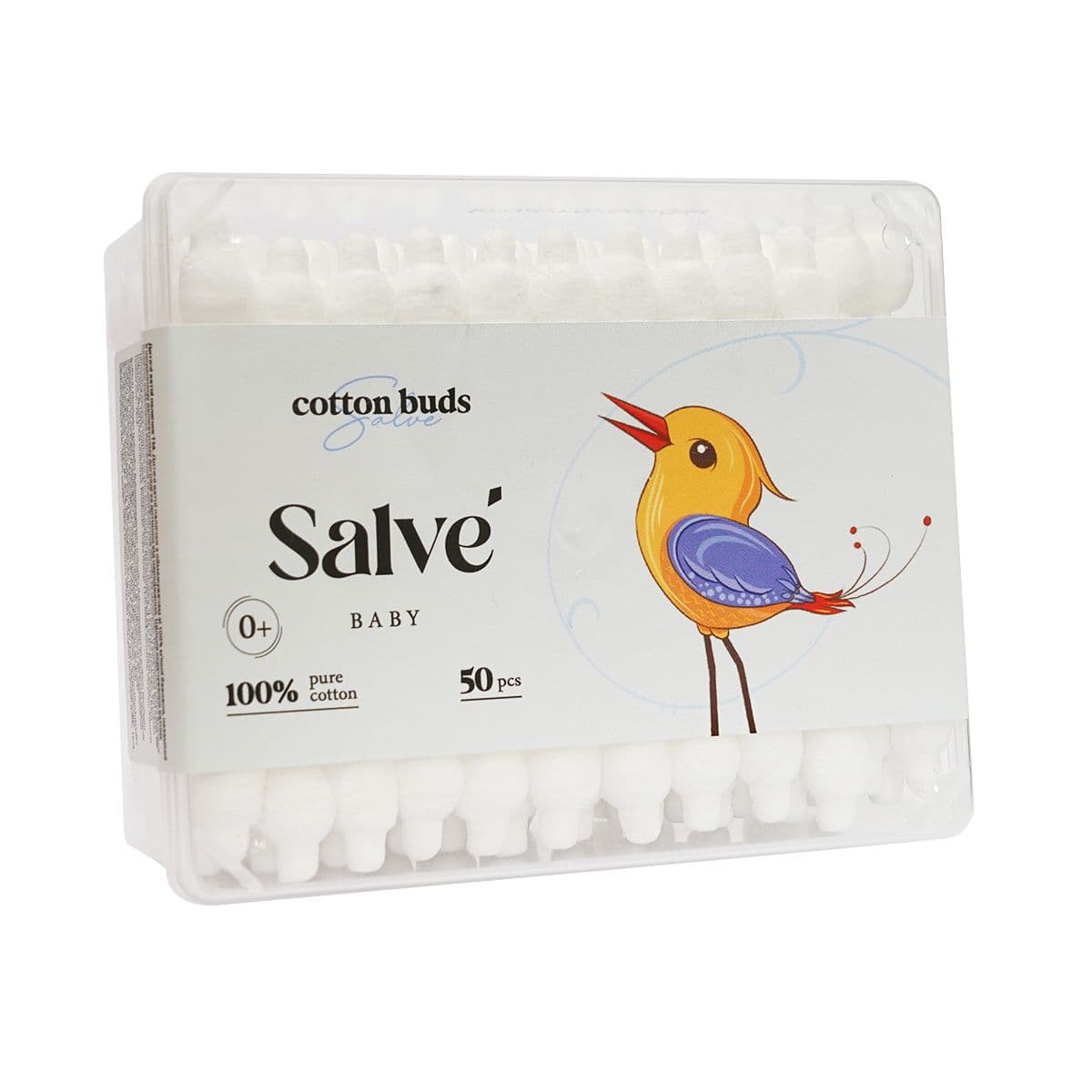 ყურის ჩხირები საბავშვო 50 ცალი 0614