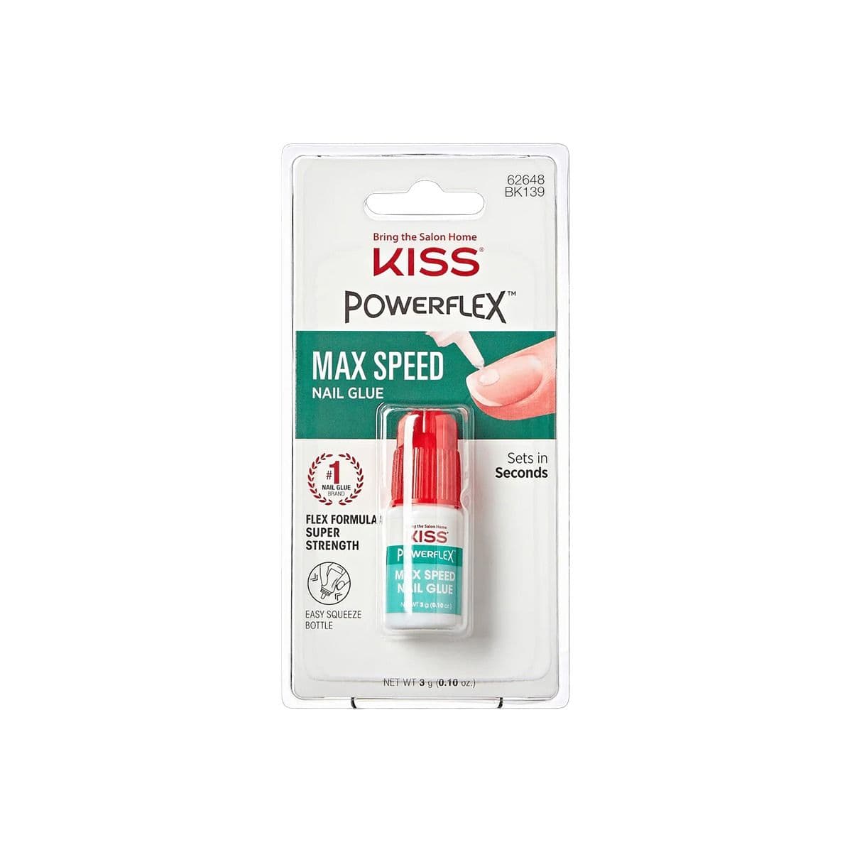 ხელოვნური ფრჩხილების წებო 9900 ქისი - Kiss