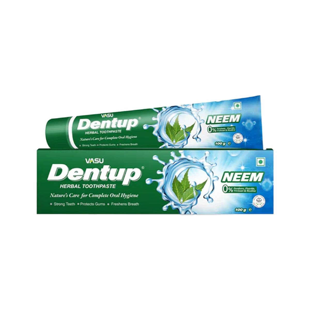 კბილის პასტა ფტორის გარეშე ნიმით 100 გ დენტაპი - Dentup