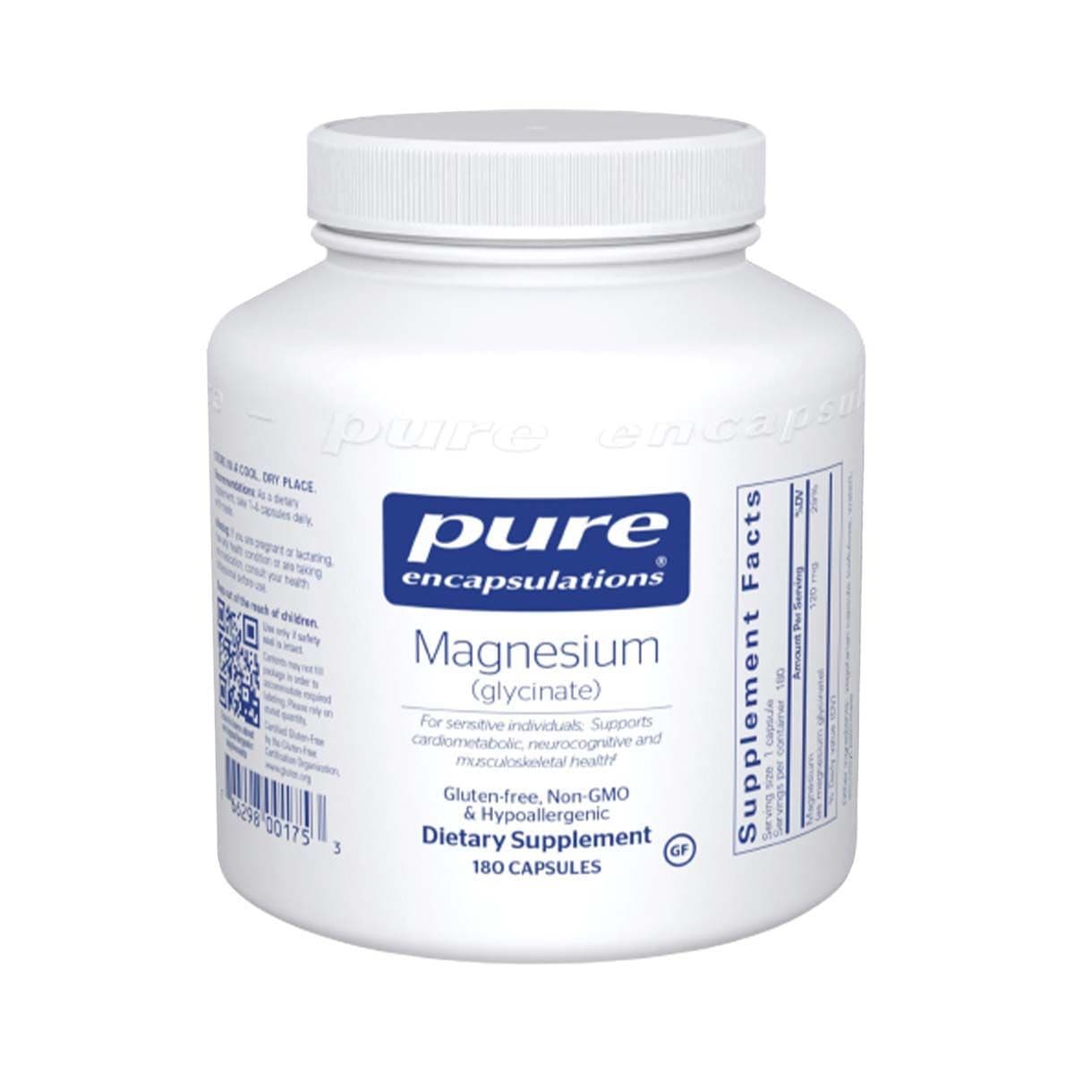 მაგნიუმის გლიცინატი 180 კაფსულა ფიური - Pure