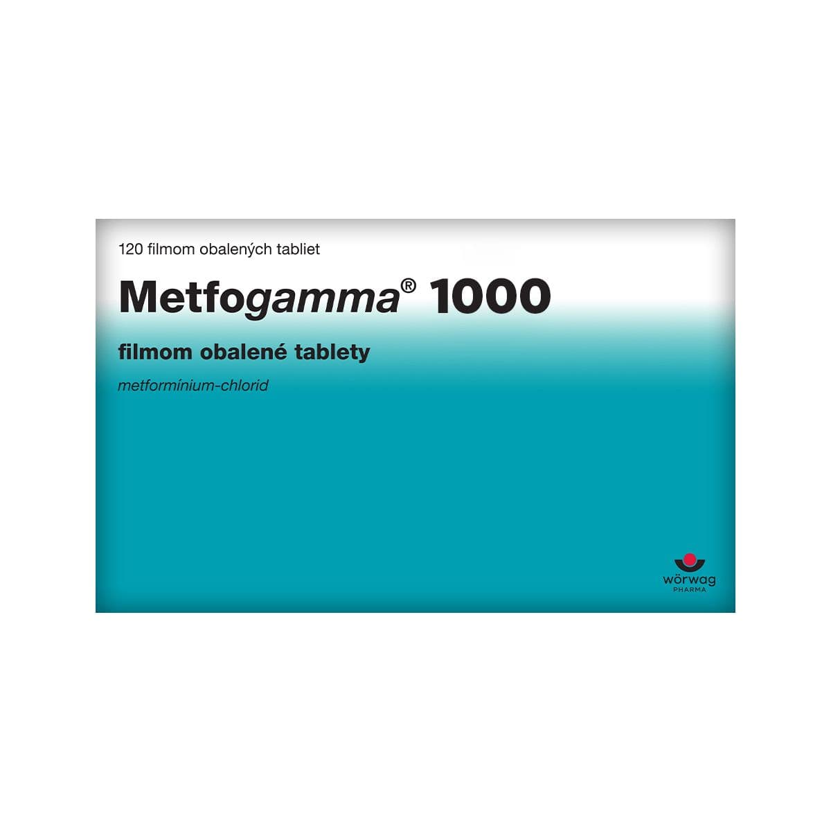 მეთფოგამა - Metfogamma 1000 მგ 120 ტაბლეტი 