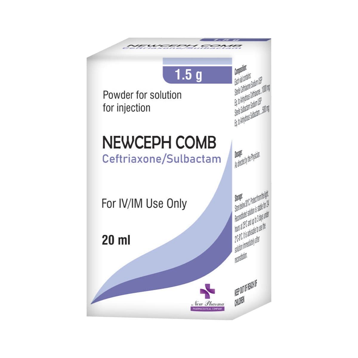 ნიუცეფი კომბი - Newceph Comb 1.5გ 1 ფლაკონი