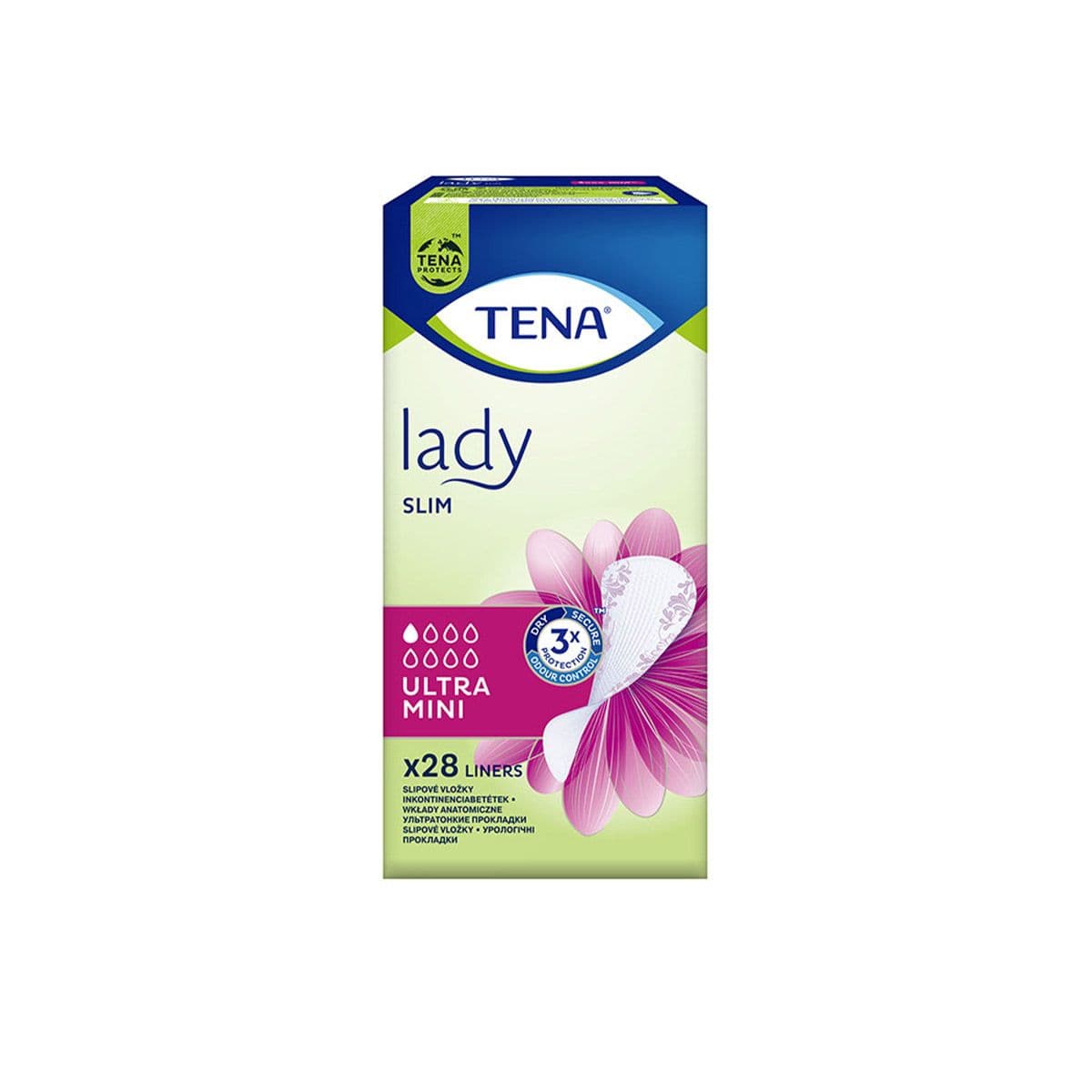 ქალის უროლოგიური საფენი Slim 28 ცალი 6082 ტენა - Tena