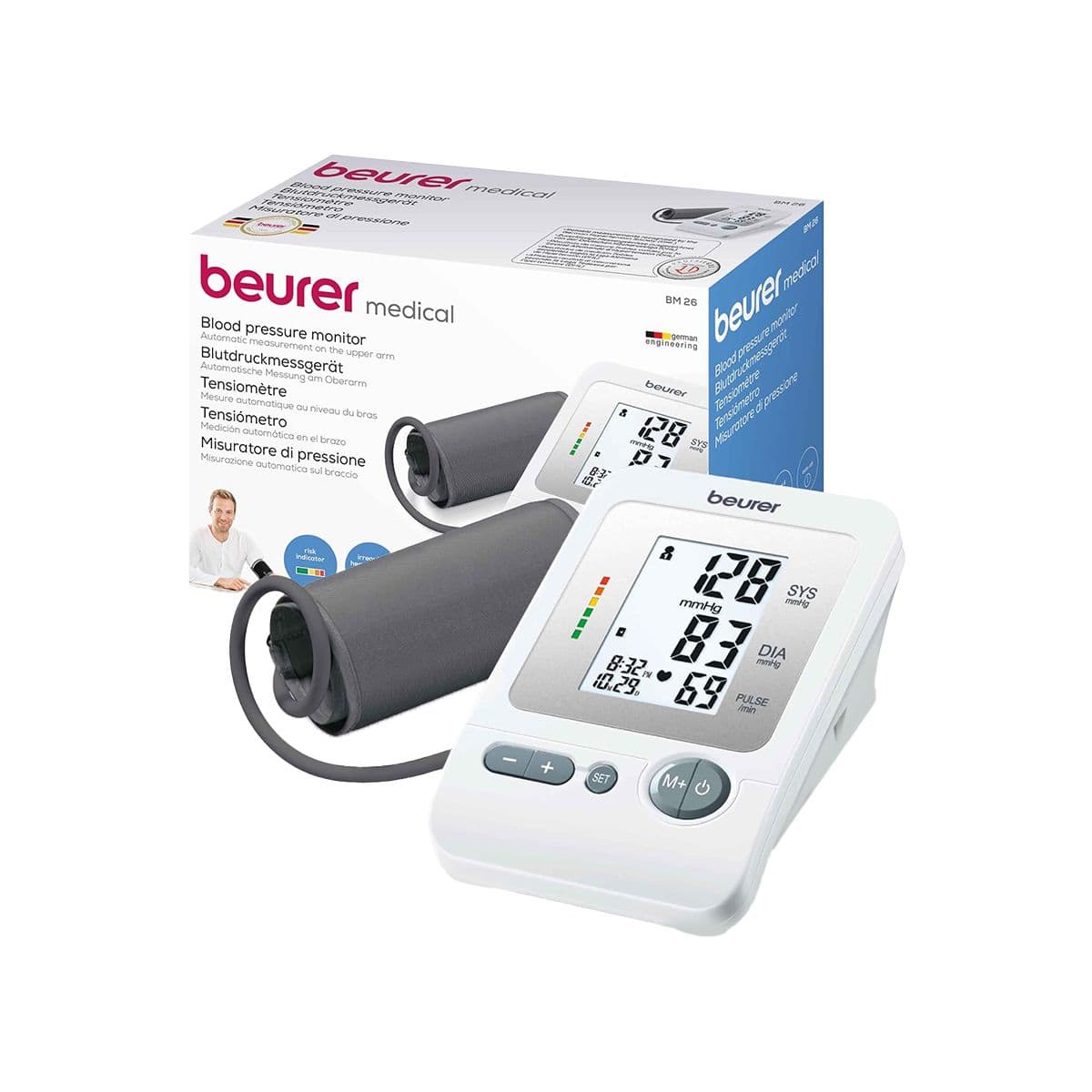 წნევის აპარატი მკლავის BM26 ბოირერი - Beurer
