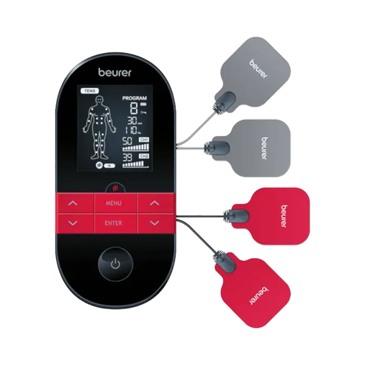 ელექტროპულსაციური თერაპიის მოწყობილობა TENS/EMS Heat EM59 ბოირერი - Beurer